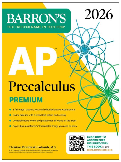 Cover image for AP Precalculus Premium, 2026